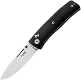 LionSTEEL Nini 1 Crossbar Lock Black G10 Folding M390 Pocket Knife NN1GBK