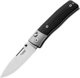 LionSTEEL Nini 2 Crossbar Lock Black G10 & Titanium Folding M390 Pocket Knife NN2GBK