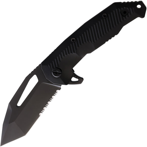 LOTAR Combat AKRAV Gen 5 Ghost Framelock Folding D2 Pocket Knife RF105BKX