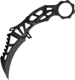 LOTAR Combat KHARMA Gen 3X VENOM Karambit Carbon Fiber Fixed Blade Knife KH103XCF
