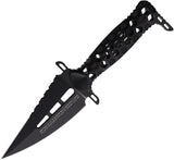 LOTAR Combat OREV Gen 4X Sigma Black Aluminum CPM-3V Fixed Blade Knife OR104XBK