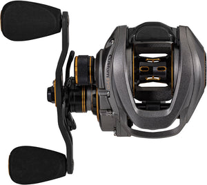 Lew's Custom Pro Baitcast Grey & Yellow Fishing Reel CPB1SH