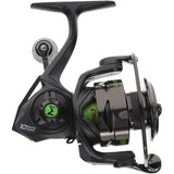 Lew's Mach 2 Spinning Gen 3 Black & Green Fishing Reel MH2200G3