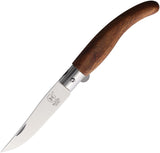 MAIN Knives Spanish Linerlock Bubinga Wood Folding Stainless Pocket Knife 9004