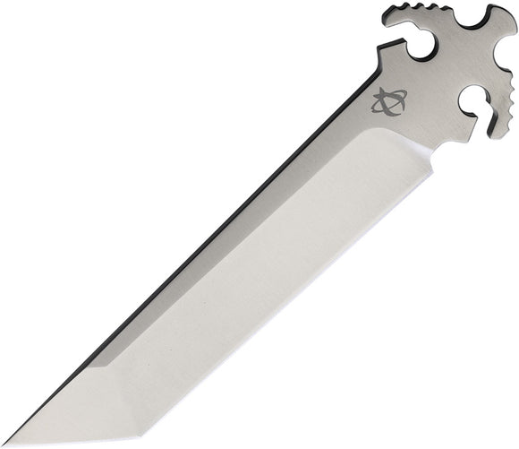 Mantis Flux Balisong Satin 154CM Stainless Tanto Butterfly Blade 8161