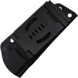 Maratac R4A Black Contour-Tex Carbon Fiber D2 Steel Fixed Blade Knife w/ Sheath R120