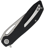 Maratac BXTR Linerlock Black G10 Folding 8Cr13MoV Drop Pt Pocket Knife R126