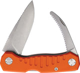 Maserin Forest Edge Lockback Orange G10 Folding 440 Stainless Pocket Knife 1322G10A