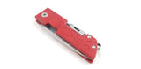 Maserin D-DUT Red Aluminum Folding 440 Stainless Multi-Tool Pocket Knife 214R