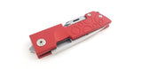 Maserin D-DUT Red Aluminum Folding 440 Stainless Multi-Tool Pocket Knife 214R