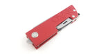 Maserin D-DUT Red Aluminum Folding 440 Stainless Multi-Tool Pocket Knife 214R