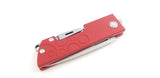 Maserin D-DUT Red Aluminum Folding 440 Stainless Multi-Tool Pocket Knife 214R