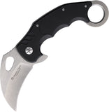 Maserin Sport Karambit Linerlock Black G10 Folding 440 Stainless Pocket Knife S42014G10N
