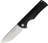 Maserin Sportin Linerlock Black G10 Folding D2 Steel Pocket Knife 46011G10N