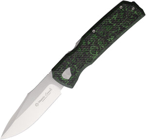 Maserin 502 Power W-Lock Jungle Wear Carbon Fiber Folding Bohler N690 Knife 502VM