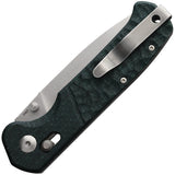 Maserin Frontier Crossbar Lock Green Micarta Folding Nitro X7 Pocket Knife 634MCV