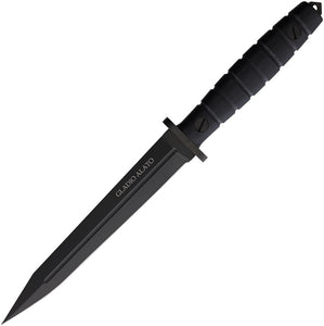 Maserin Gladio Alato Black G10 Bohler N690 Fixed Blade Knife w/ Sheath 966G10N