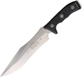 Microtech Arbiter Black Polymer Stonewash Fixed Blade Knife w/ Sheath 10410