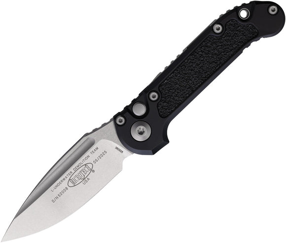 Microtech Automatic LUDT Gen III Button Lock Red Aluminum M390MK Knife113510