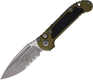 Microtech Automatic LUDT Gen III Button Lock Merlot Aluminum M390MK Knife113511APOD
