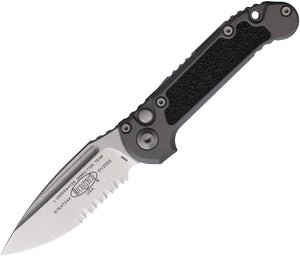 Microtech Automatic LUDT Gen III Button Lock OD green Aluminum M390MK Knife113511NC