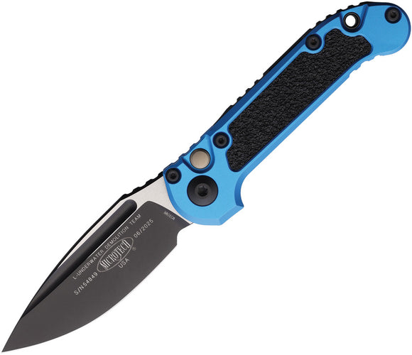 Microtech Automatic LUDT Gen III Button Lock Orange Aluminum M390MK Knife11351BL
