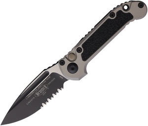 Microtech Automatic LUDT Gen III Button Lock Purple Aluminum M390MK Knife11352NC