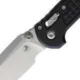 Microtech LUDT Ram-Lok Black Frag Aluminum Folding Bohler M390MK Knife 1135RL10FR