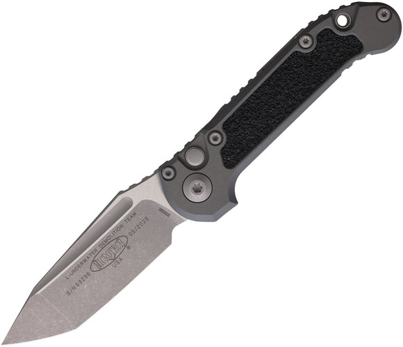 Microtech Automatic LUDT Gen III Button Lock Purple Aluminum M390MK Knife113610APNC