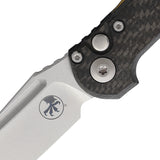Microtech Automatic LUDT Marfione Select Button Lock Knife Carbon Fiber M390MK Tanto Blade 113610MS13