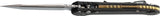 Microtech Automatic LUDT Marfione Select Button Lock Knife Carbon Fiber M390MK Tanto Blade 113610MS13