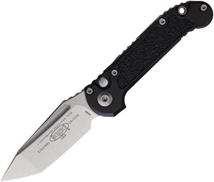 Microtech Automatic LUDT Gen III Button Lock Black Aluminum M390MK Knife113610
