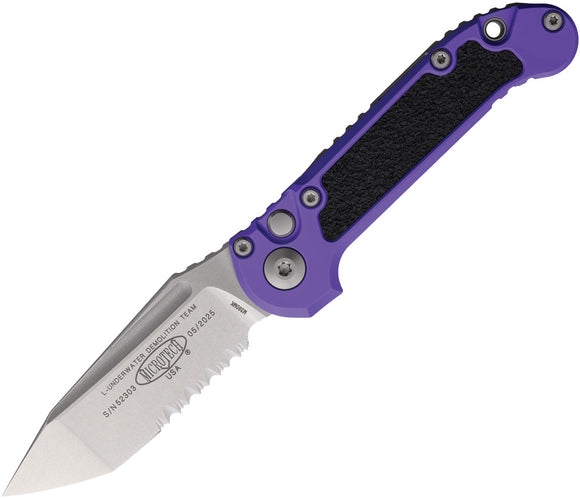 Microtech Automatic LUDT Gen III Button Lock OD green Aluminum M390MK Knife113611PU