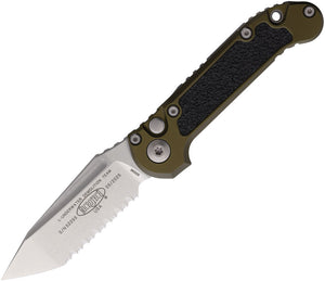 Microtech Automatic LUDT Gen III Button Lock Purple Aluminum M390MK Knife113612OD