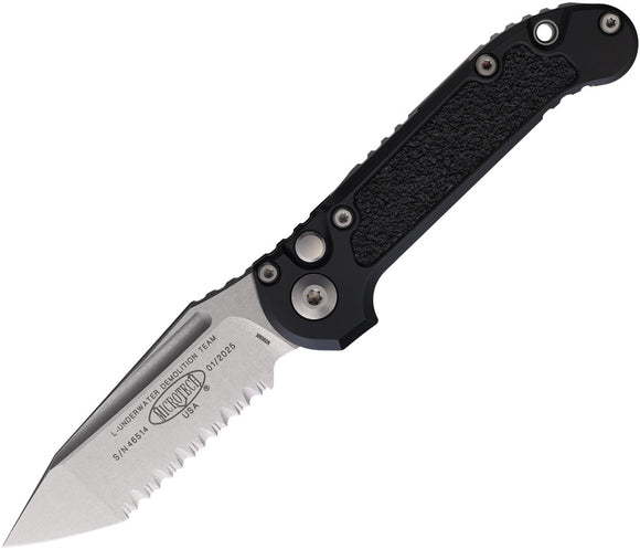 Microtech Automatic LUDT Gen III Button Lock Red Aluminum M390MK Knife113612