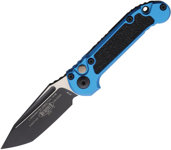 Microtech Automatic LUDT Gen III Button Lock Aluminum M390MK Knife11361BL