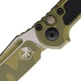 Microtech Automatic LUDT Gen III Button Lock Aluminum M390MK Knife 11361BOCSZ4