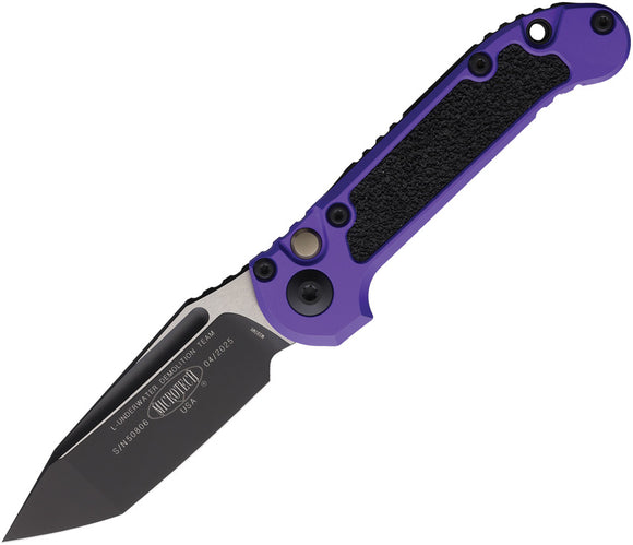 Microtech Automatic LUDT Gen III Button Lock OD green Aluminum M390MK Knife11361PU