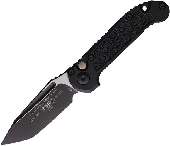Microtech Automatic LUDT Gen III Button Lock Gray Aluminum M390MK Knife11361T