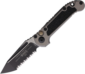 Microtech Automatic LUDT Gen III Button Lock Merlot Aluminum M390MK Knife11363NC