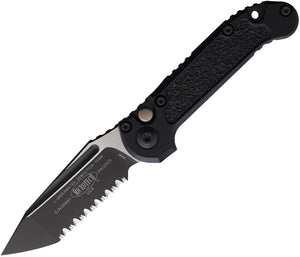 Microtech Automatic LUDT Gen III Button Lock Tan Aluminum M390MK Knife11363T