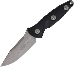 Microtech Socom Alpha Mini Black G10 Apocalyptic Clip Pt Fixed Blade Knife 113M10AP