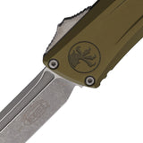 Microtech Automatic Combat Troodon Gen III OTF Knife OD Green Aluminum Apocalyptic Tanto Blade 114410APOD