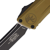 Microtech Automatic Combat Troodon Gen III OTF Knife OD Green Aluminum Two-Tone Tanto Blade 11441OD