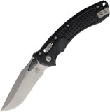 Microtech Amphibian Mini Ram-Lok Black Frag Aluminum Folding M390MK Knife 137MRL10FR