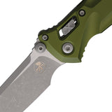 Microtech Socom Delta Ram-Lok OD Green Aluminum Folding Apocalyptic M390MK Knife 159RL10APOD