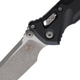 Microtech Socom Delta Ram-Lok Black Aluminum Folding M390MK Apocalyptic Knife 159RL10AP