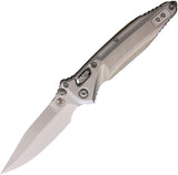 Microtech Socom Delta Marfione Ram-Lok Stonewash Titanium Folding M390MK Knife 159RL10SMS2