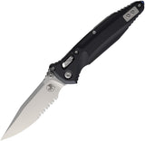 Microtech Socom Delta Ram-Lok Black Aluminum Folding M390MK Serrated Knife 159RL11