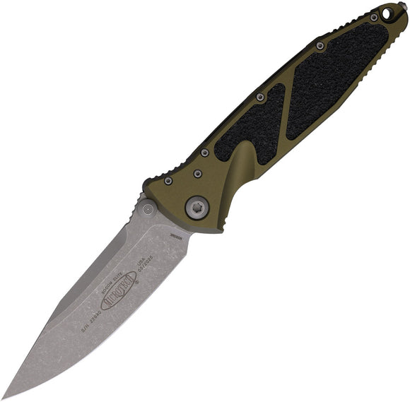 Microtech Socom Elite S\E Linerlock OD Green Folding Knife 16010APOD